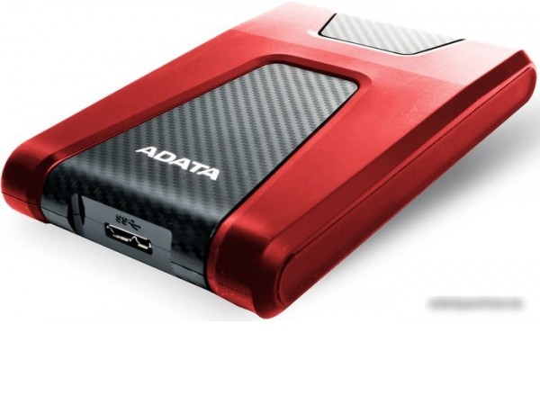 Внешний жесткий диск A-Data DashDrive Durable HD650 AHD650-1TU31-CRD 1TB (красный)
