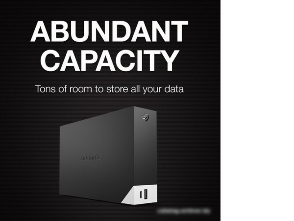 Внешний накопитель Seagate One Touch Desktop Hub 14TB