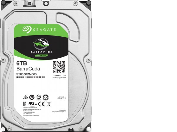 Жесткий диск Seagate BarraCuda 6TB ST6000DM003