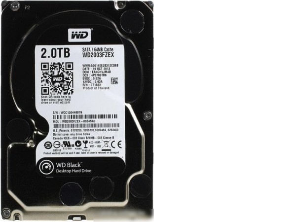 Жесткий диск WD Black 2TB (WD2003FZEX)