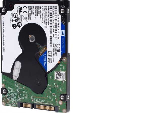 Жесткий диск WD Blue Mobile 2TB WD20SPZX