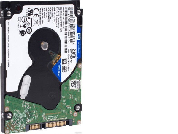 Жесткий диск WD Blue Mobile 2TB WD20SPZX