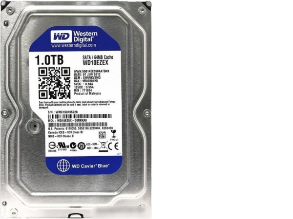 Жесткий диск WD Caviar Blue 1TB (WD10EZEX)