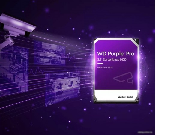 Жесткий диск WD Purple Pro 12TB WD121PURP