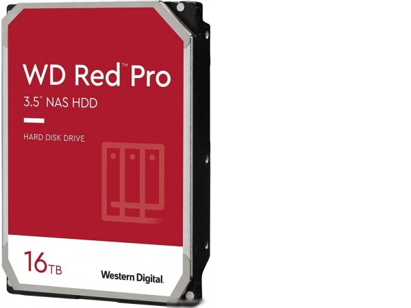 Жесткий диск WD Red Pro 16TB WD161KFGX