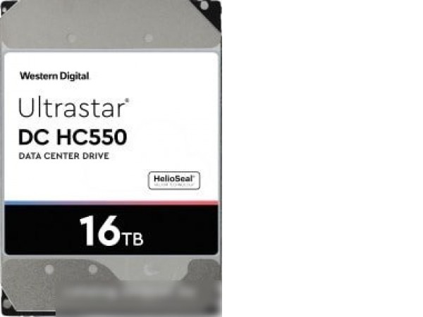 Жесткий диск WD Ultrastar DC HC550 16TB WUH721816ALE6L4