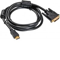 Кабель Buro HDMI-19M-DVI-D-1.8M