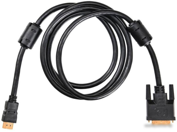 Кабель Buro HDMI-19M-DVI-D-1.8M