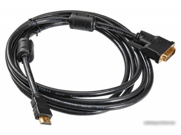 Кабель Buro HDMI-19M-DVI-D-3m