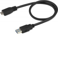 Кабель Buro USB Type-A - microUSB Type-B MK30-AM-1.5 (1.5 м, черный)