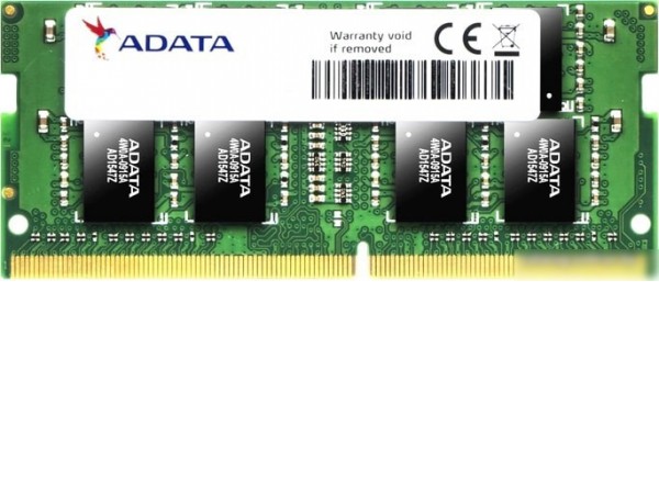 Оперативная память A-Data 8GB DDR4 SODIMM PC4-21300 AD4S26668G19-BGN