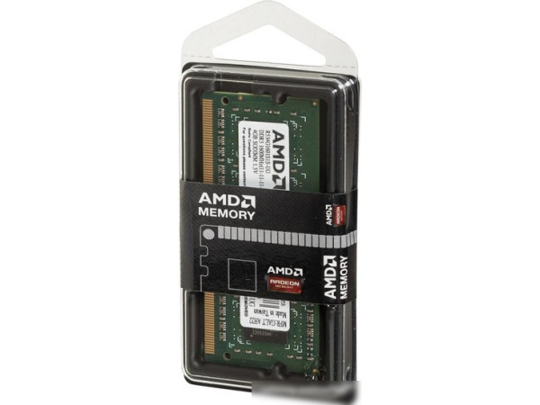 Оперативная память AMD 4GB DDR3 SO-DIMM 1600 МГц R534G1601S1S-UG