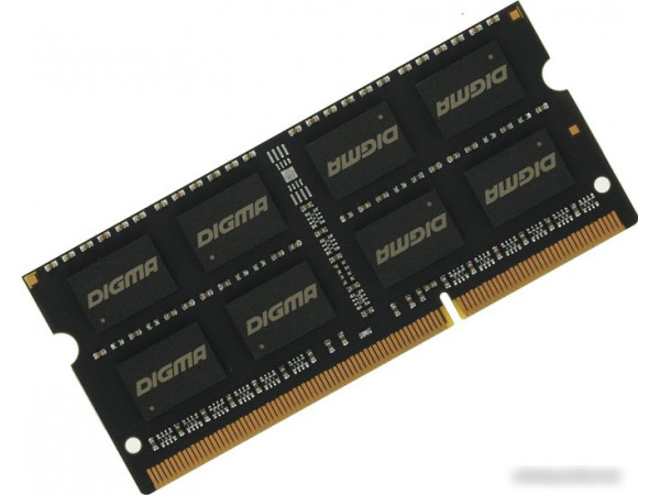 Оперативная память Digma 8ГБ DDR3 SODIMM 1600 МГц DGMAS31600008D
