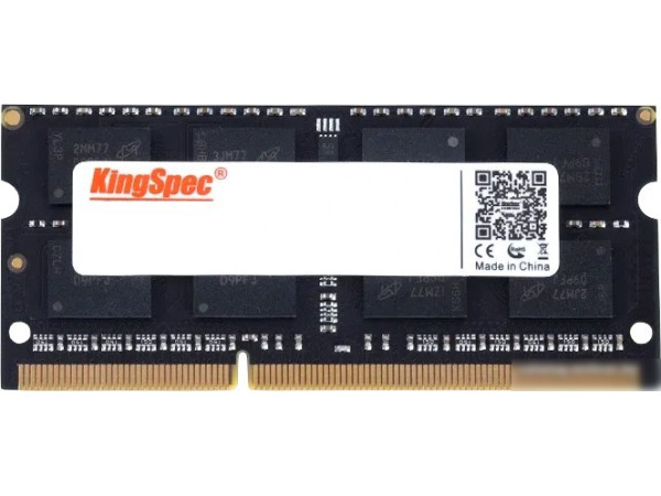 Оперативная память KingSpec 4ГБ DDR3 SODIMM 1600 МГц KS1600D3N15004G