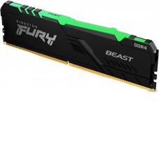Оперативная память Kingston FURY Beast RGB 16ГБ DDR4 3200 МГц KF432C16BB12A/16