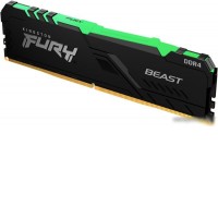 Оперативная память Kingston FURY Beast RGB 32ГБ DDR4 3200 МГц KF432C16BB2A/32