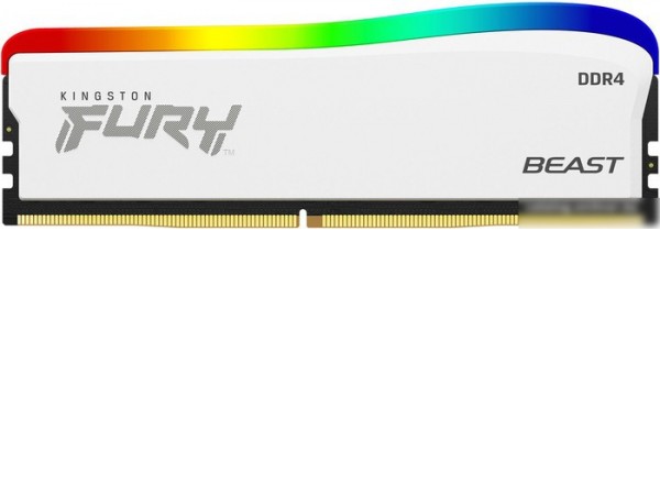 Оперативная память Kingston FURY Beast RGB SE 8ГБ DDR4 3200 МГц KF432C16BWA/8