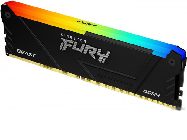 Оперативная память Kingston FURY Beast RGB 8ГБ DDR4 3600 МГц KF436C17BB2A/8