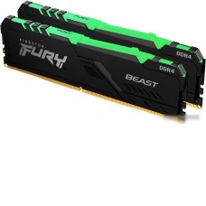 Оперативная память Kingston FURY Beast RGB 2x16ГБ DDR4 3600МГц KF436C18BB2AK2/32
