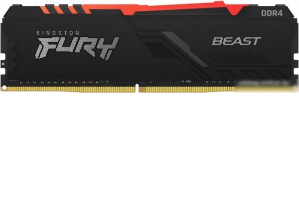 Оперативная память Kingston FURY Beast RGB 2x16ГБ DDR4 3600МГц KF436C18BB2AK2/32