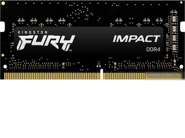 Оперативная память Kingston FURY Impact 2x8GB DDR4 SODIMM PC4-25600 KF432S20IBK2/16