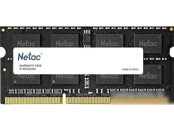 Оперативная память Netac Basic 4GB DDR3 SODIMM PC3-12800 NTBSD3N16SP-04