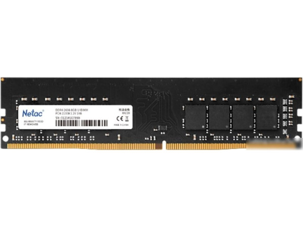 Оперативная память Netac Basic 4GB DDR4 PC4-21300 NTBSD4P26SP-04