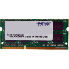 Оперативная память Patriot Signature 4GB DDR3 SO-DIMM PC3-10600 (PSD34G13332S)