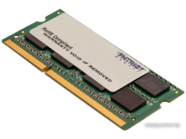 Оперативная память Patriot Signature 4GB DDR3 SO-DIMM PC3-10600 (PSD34G13332S)