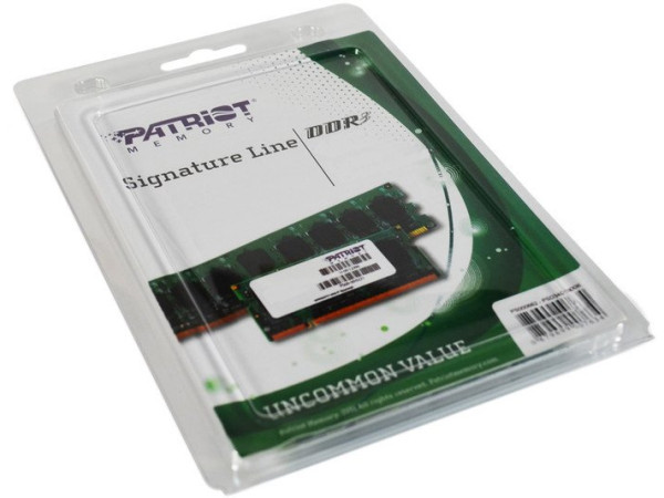 Оперативная память Patriot Signature 4GB DDR3 SO-DIMM PC3-10600 (PSD34G13332S)