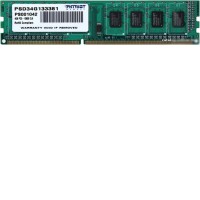 Оперативная память Patriot Signature 4GB DDR3 PC3-10600 (PSD34G133381)