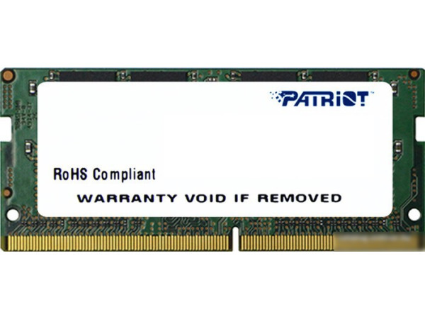 Оперативная память Patriot Signature Line 8GB DDR4 SODIMM PC4-19200 [PSD48G240081S]