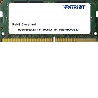 Оперативная память Patriot Signature Line 4GB DDR4 SO-DIMM PC4-17000 [PSD44G213381]
