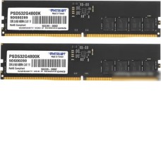 Оперативная память Patriot Signature Line 2x16ГБ DDR5 4800 МГц PSD532G4800K