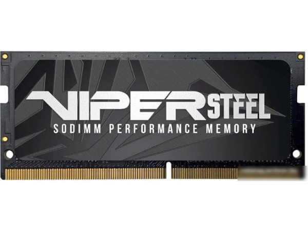 Оперативная память Patriot Viper Steel 16ГБ DDR4 SODIMM 3200 МГц PVS416G320C8S