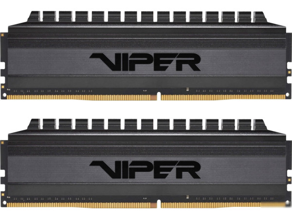 Оперативная память Patriot Viper 4 Blackout 2x4GB DDR4 PC4-24000 PVB48G300C6K