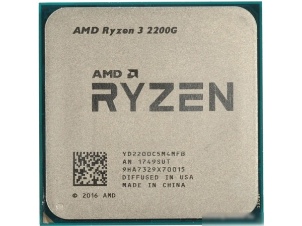 Процессор AMD Ryzen 3 2200G