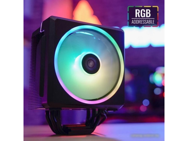 Кулер для процессора AeroCool Cylon 4F WH ARGB PWM 4P