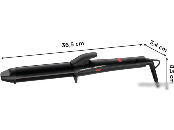 Круглая плойка Rowenta Karl Lagerfeld CF323LF0