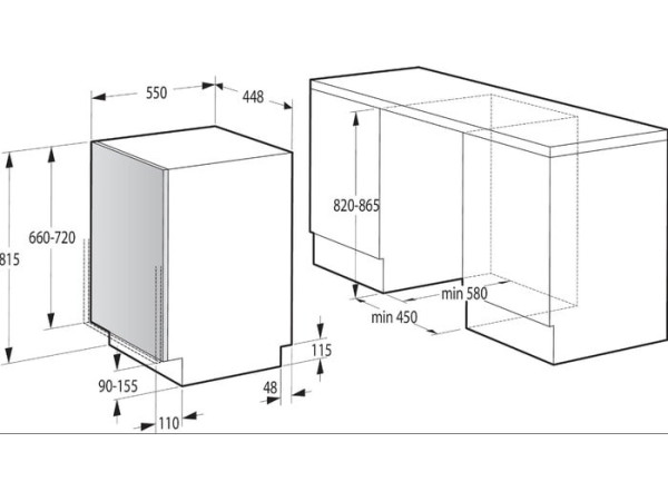 Посудомоечная машина Gorenje GV520E10