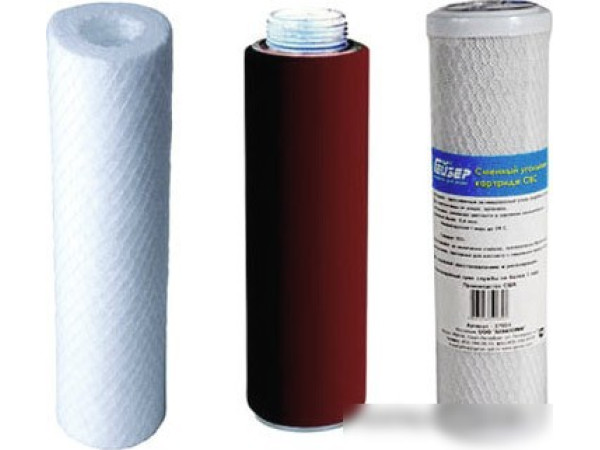 Комплект картриджей Гейзер №1 для Гейзер 3 Ж Люкс (для жесткой воды)