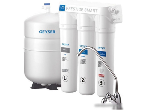 Система обратного осмоса Гейзер Престиж Смарт обратный осмос (бак 12 л)