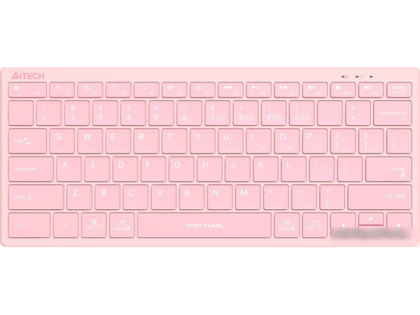 Клавиатура A4Tech Fstyler FBX51C (розовый)
