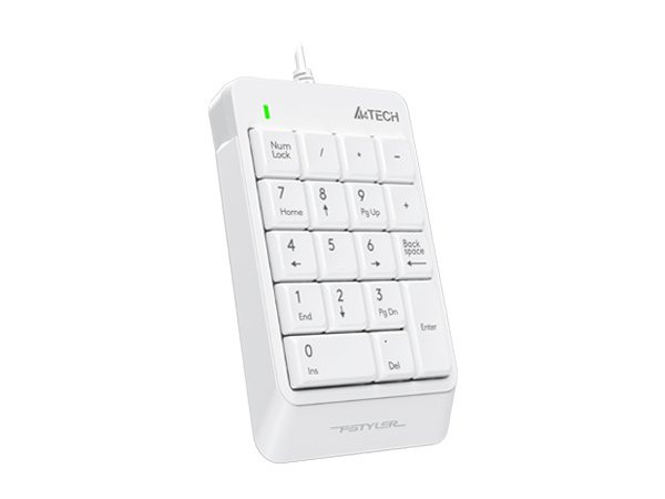 Цифровой блок A4Tech FK13P (белый)