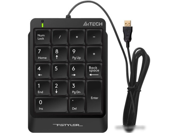 Цифровой блок A4Tech FK13P (черный)