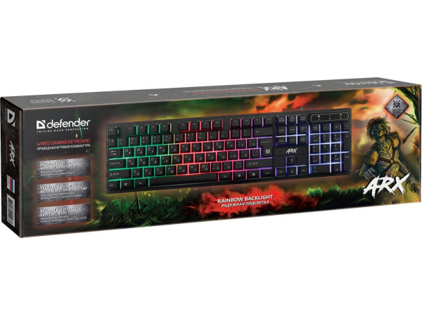 Клавиатура Defender Arx GK-196L RU