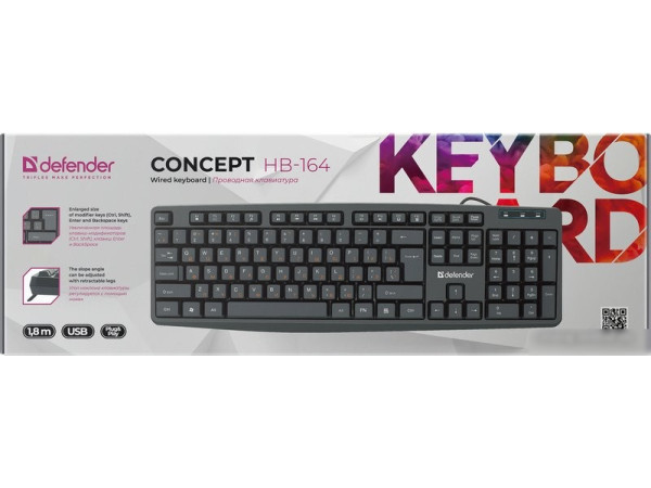 Клавиатура Defender Concept HB-164