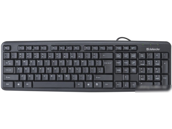 Клавиатура Defender Element HB-520 USB (черный)