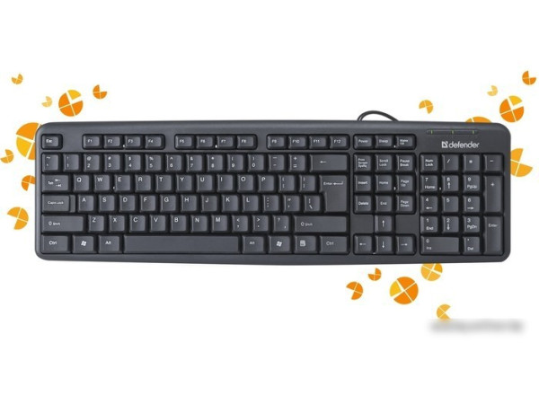 Клавиатура Defender Element HB-520 USB (черный)