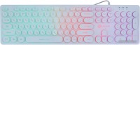 Клавиатура Oklick 420MRL (белый)